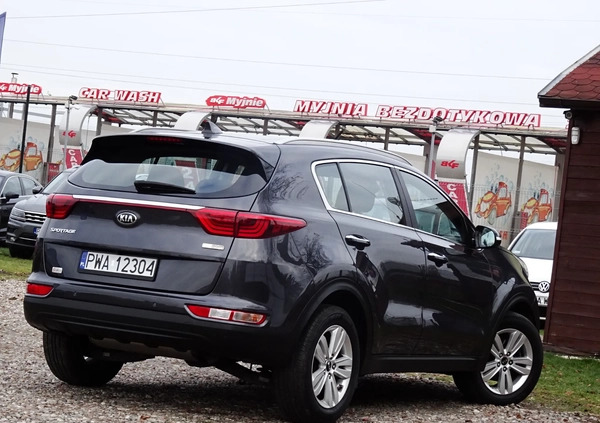 Kia Sportage cena 73900 przebieg: 128000, rok produkcji 2017 z Wągrowiec małe 137